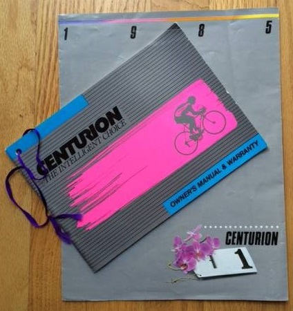 Image of 1985 Catalog and Owners manual
